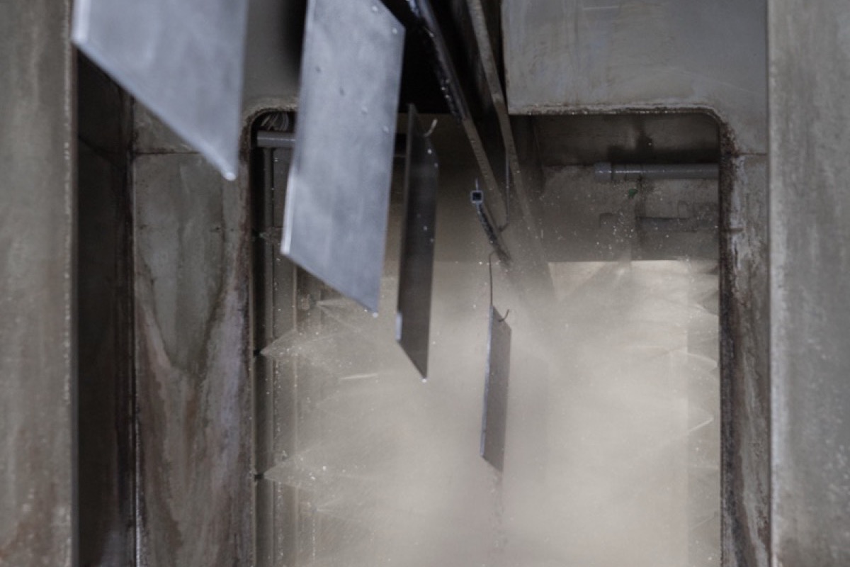 Iron phosphate treatment process